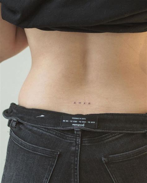 tatuajes para mujeres en la espalda baja|Tatuajes en la ZONA LUMBAR para mujer: + 30 ...